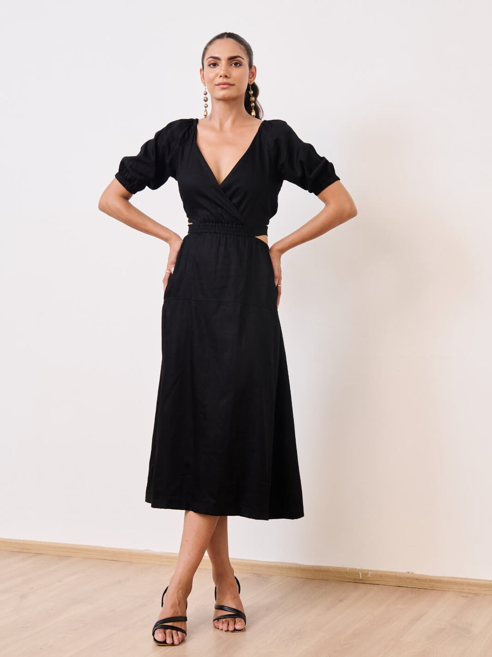 western black party wear dress Jggspwm Western Style Dress for Women Spaghetti Strap Deep V Tie Front Dresses Vintage Boho Western Dress Tie Front Lace Trim Black XL
